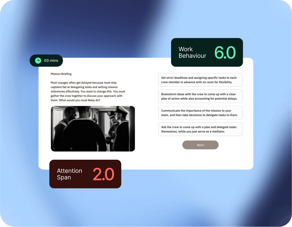 Interactive SJT & Personality Profilers
